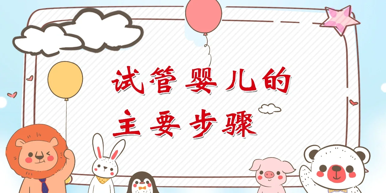 试管婴儿的主要步骤